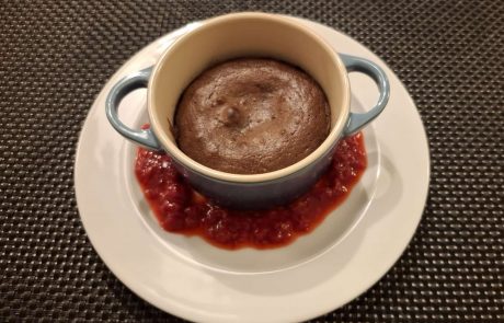 Schoko-Himbeer Kompositon