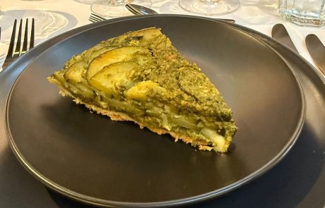 Stück Tatin Courgettes